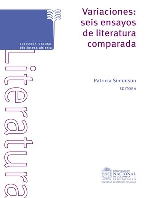 cover image of Variaciones. Seis ensayos de literatura comparada